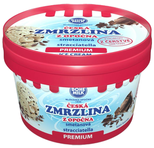 Náhled kategorie Bohemilk Premium Česká zmrzlina z Opočna Stracciatella