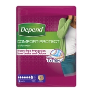 Depend Normal pro ženy L absorpční natahovací kalhotky 9 ks