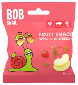 Bob Snail ovocný snack jablko-jahoda
