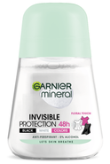 Garnier Mineral Invisible Black White Colors Roll-on minerální deodorant