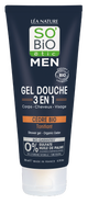SO’BiO étic Gel sprchový Men 3v1 BIO — tonizující cedr