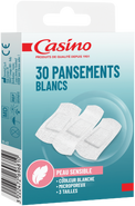 Casino Náplasti mikroporézní bílé