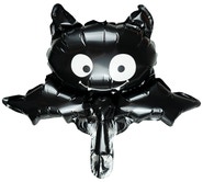 Arpex Halloweenský fóliový balón, netopýr