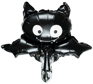 Arpex Halloweenský fóliový balón, netopýr