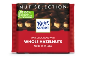 Ritter Sport Hořká čokoláda s celými ořechy