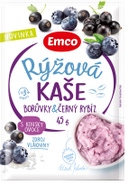Emco Rýžová kaše borůvky & černý rybíz