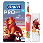 Oral-B Pro Kids Lví král elektrický zubní kartáček + cestovní pouzdro