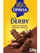 Opavia Zlaté Derby kakaové sušenky