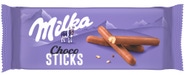 Milka sušenky Choco Sticks celomáčené, mléčná čokoláda
