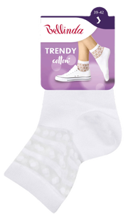 Bellinda Trendy dámské ponožky bílé, vel. 39-42