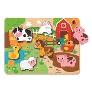 2Kids Toys Vkládací puzzle Farma