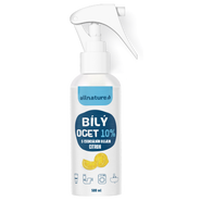 Allnature EKO Bílý ocet sprej 10% s vůní citronu