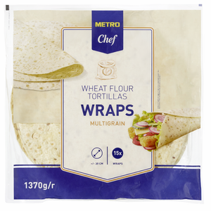 Metro Chef Tortilla 30 cm, Multigrain, 15 ks