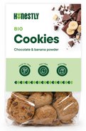 Honestly BIO Cookies chocolate & banana powder