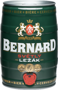 Bernard Světlý ležák pivo