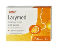 Dr.Max Larymed pomeranč a med 3 mg 20 pastilek