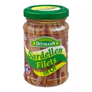 Feinkost Dittmann Sardelové filetky v oleji (pevný podíl 80g)