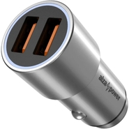 Alzapower Car Charger X520 Fast Charge stříbrná