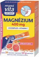 Maxi Vita Magnézium 400 mg + B komplex + vitamin C                                         