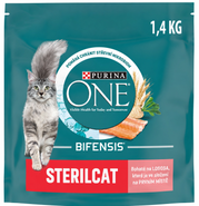 Purina ONE Bifensis Sterilised granule pro kočky losos