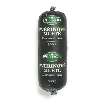 Czech Republic product data sample: Petron Zvěřinové mleté