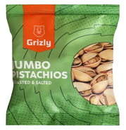 GRIZLY Pistácie pražené solené Jumbo