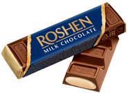 Roshen Mléčná čokoládová tyčinka Creme Brulee