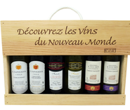 Les Grands Chais Malette Cap Monde 6x250ml (degustační dárkové balení)