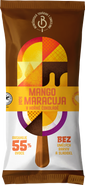 Benešovská továrna na zmrzlinu Sorbet Mango & maracuja v hořké čokoládě, nanuk