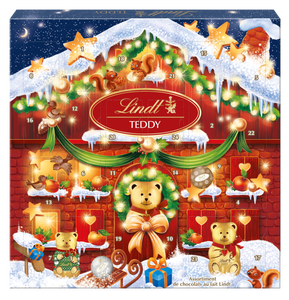 Lindt Teddy Adventní kalendář
