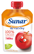 Sunar Do ručičky, ovocná kapsička jablko 4m+