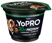 YoPRO Protein puding s čokoládovo-lískooříškovou příchutí