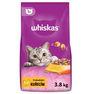 Whiskas Granule kuřecí pro dospělé kočky