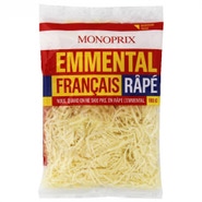 Monoprix Francouzský strouhaný ementál