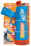 Nerf Dog Dárková sada – 30 cm kompaktní blaster a 2 ks tenisových míčků bez pískadla