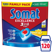 Somat Excellence 3in1 Lemon Fresh kapsle do myčky