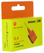 Spokar XM mezizubní kartáčky oranžové 0.4mm 