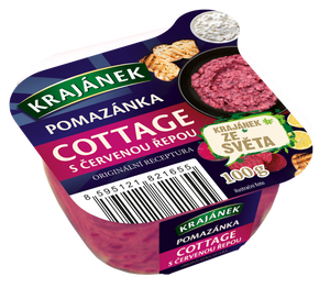 Krajánek Pomazánka cottage červená řepa