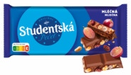 ORION Studentská pečeť, mléčná čokoláda s arašídy, rozinkami a želé