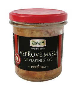 Náhled kategorie Rekord Vepřové maso ve vlastní šťávě