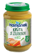 Hamánek Krůta se zeleninou a rýží