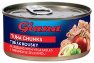 Giana Tuňák v rajčatové omáčce se zeleninou