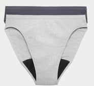 Marks & Spencer  Menstruační kalhotky, barva:šedá Velikost: 20 