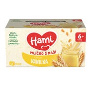Hami Mlíčko s kaší s příchutí vanilky 4x250ml