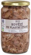 Ekofarma Babiny BIO hovězí ve vlastní šťávě