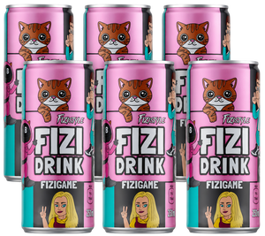 Fizi Drink kola 6 x 250 ml plech