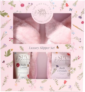 The Kind Edit Co. Spa botanique  Slipper Set