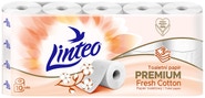 Linteo Toaletní papír PREMIUM se svěží vůní bavlny 3vrstvý, 10 rolí