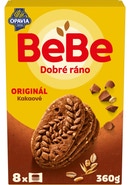 Opavia sušenky kakaové BeBe Dobré Ráno s kousky čokolády 8 x 45g