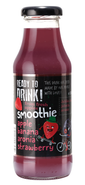 Ready to drink! Smoothie Jablko, banán, aronie, jahoda